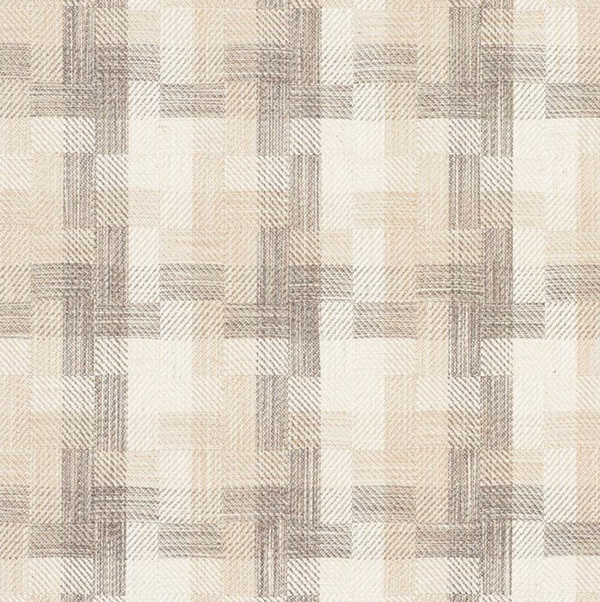 Schumacher Boro Woven Pillow Cover in Natural