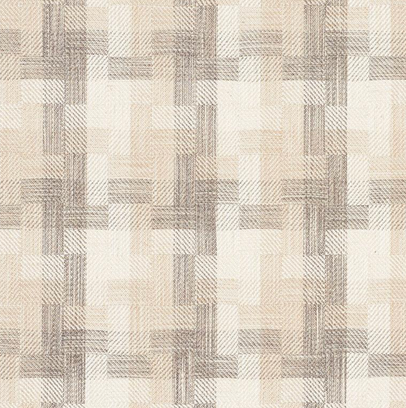 Schumacher Boro Woven Pillow Cover in Natural