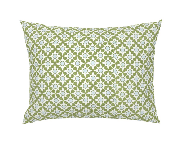 Schumacher Serendipity Pillow Cover in Green