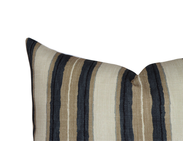 Kelly Wearstler Shoreline Pillow Cover in Pebble, Indoor Outdoor