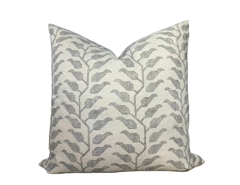 Folio Pillow Cover in Graphite