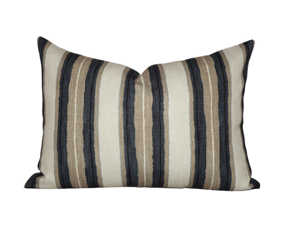 Kelly Wearstler Shoreline Pillow Cover in Pebble, Indoor Outdoor