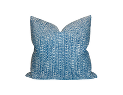 Peter Dunham Char Pillow Cover in Indigo