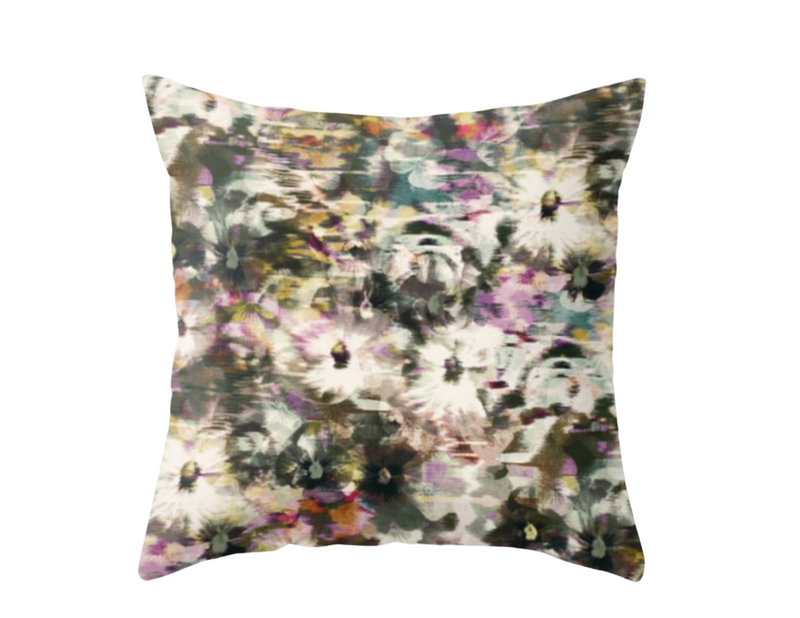 Kansai Velvet Pillow Cover in Zinnia