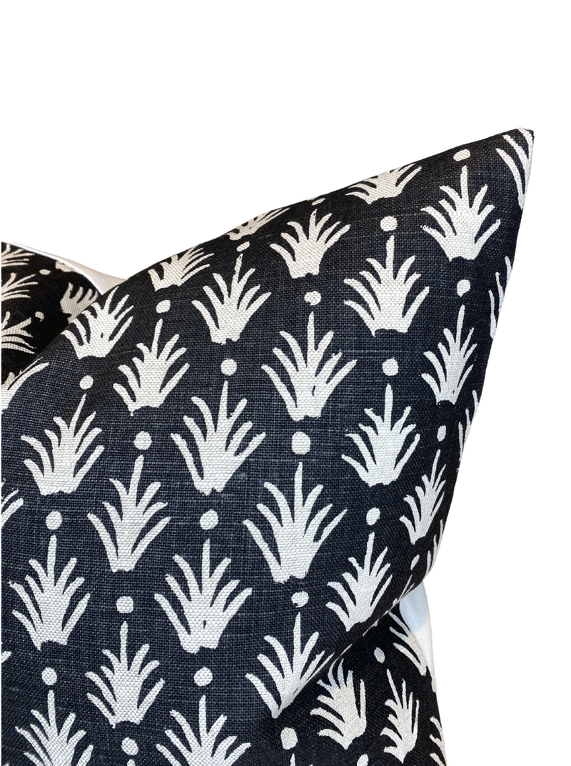 Clay McLaurin Reeds Pillow Cover in Jet