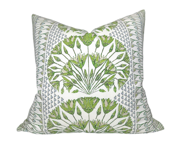 Cairo Pillow Cover in Green