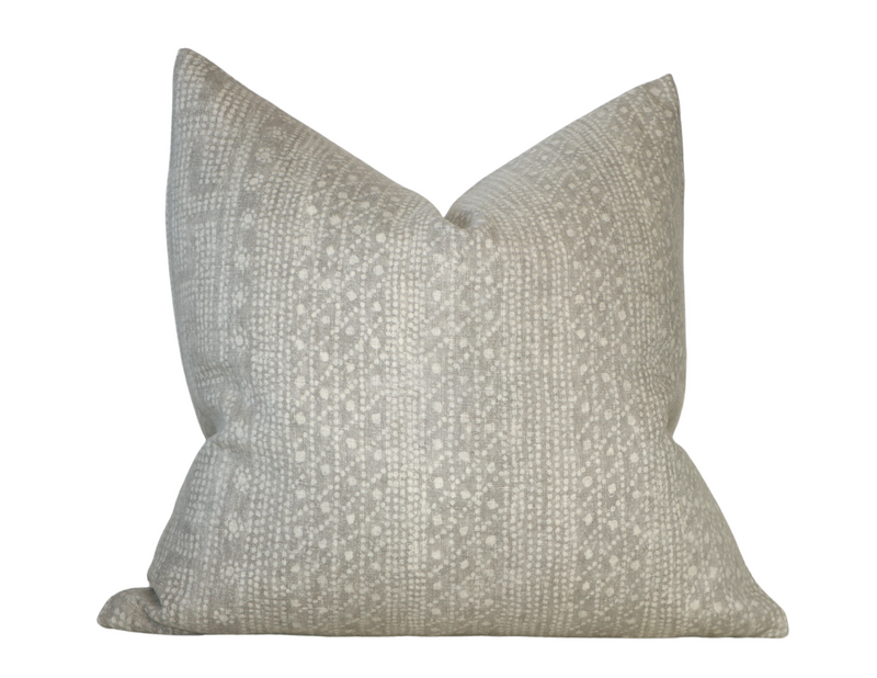 Turandot Pillow Cover in Sterling