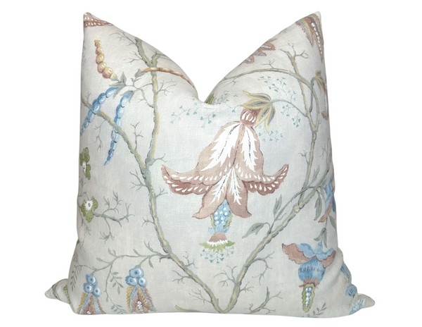 Cristabel Pillow Cover in Blue