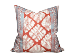 Austin Pillow Cover in Coral