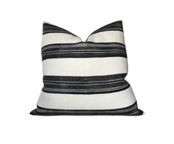 Kelly Wearstler Askew Pillow Cover in Ivory Onyx