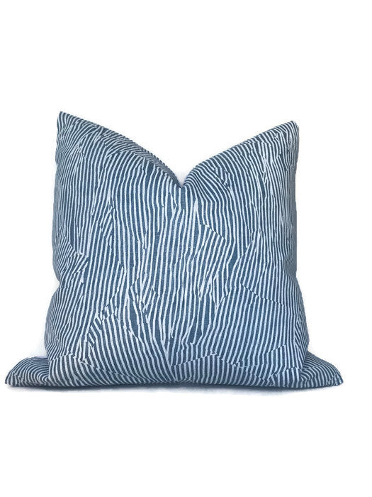 Kelly Wearstler Avant Pillow Cover in Blue