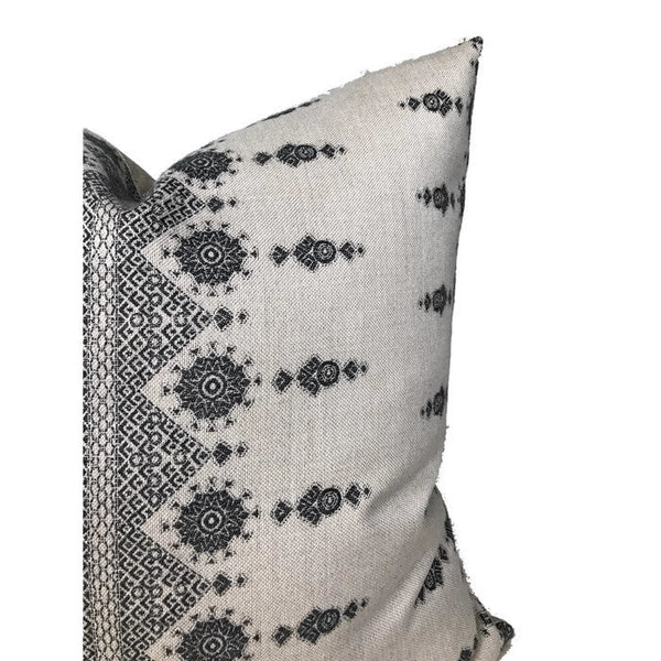 Peter Dunham Carmania Pillow Cover in Charcoal