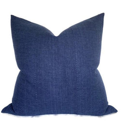 Cerave Pillow Cover in Indigo Blue