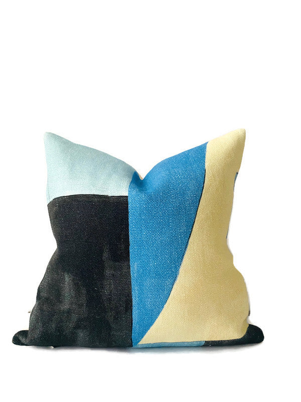 Ready to Ship, 16x16, Kelly Wearstler District Pillow Cover in Cobalt