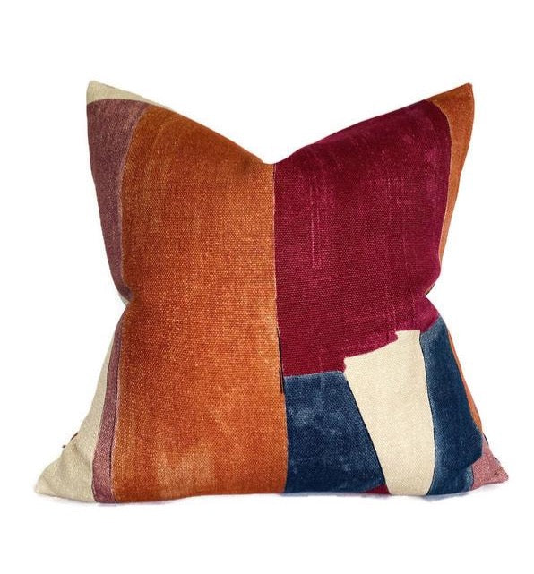 Kelly Wearstler District Pillow Cover in Claret