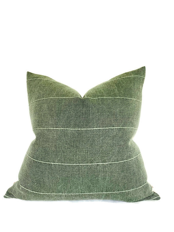 Faso Pillow Cover in Drake Green