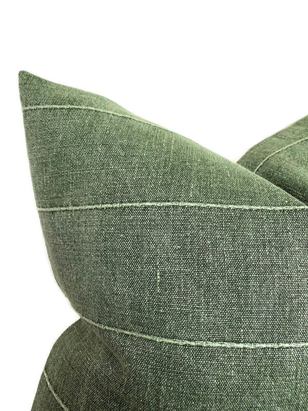 Faso Pillow Cover in Drake Green