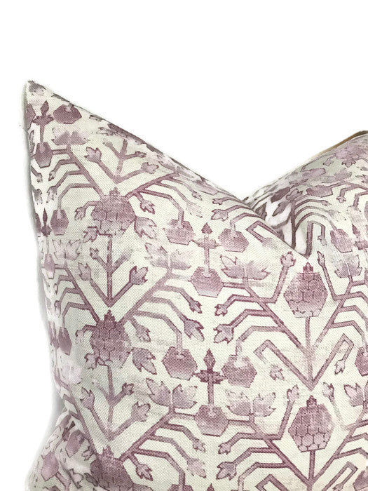 Koty Pillow Cover in Pink, Designer Pillows