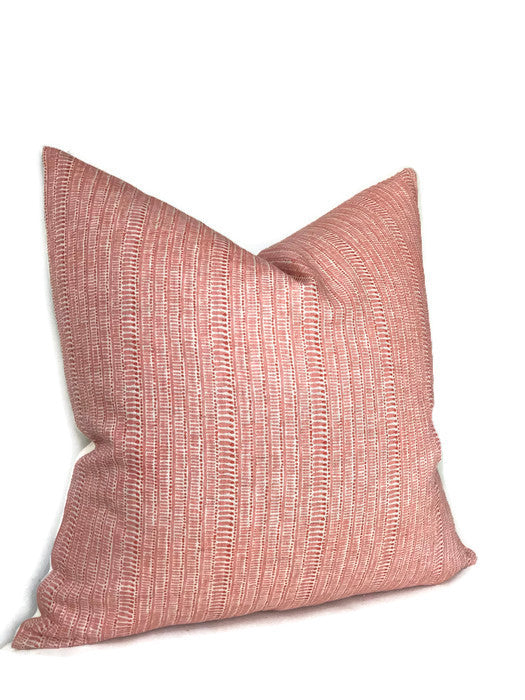 Saqqara Pillow Cover in Guava, Walter G Pillows, Decorative Throw Pillows