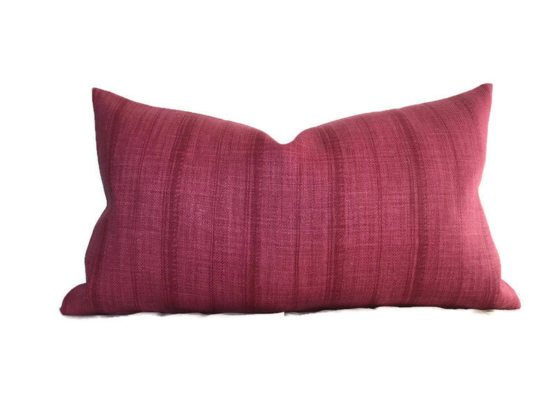 Peter Dunham Malabar Pillow Cover in Hibiscus