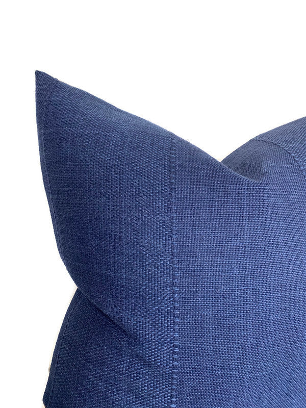 Cerave Pillow Cover in Indigo Blue