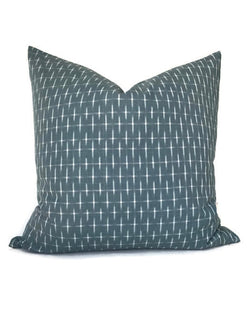 Karuso Pillow Cover in Mineral Blue