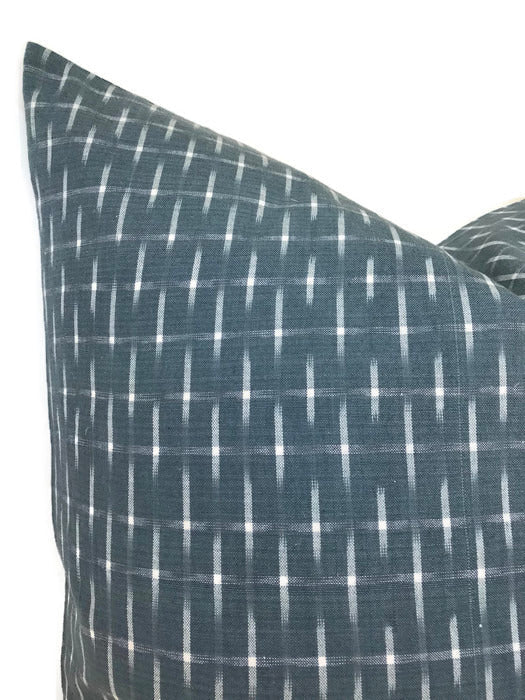 Karuso Pillow Cover in Mineral Blue