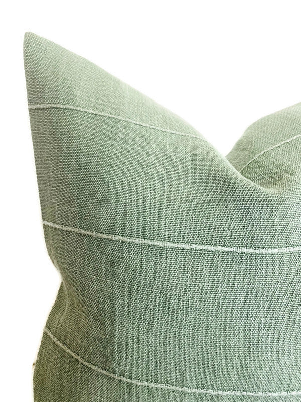 Faso Pillow Cover in Laurel Green