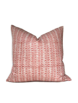 Luxor Pillow Cover in Guava, Walter G Pillows, Decorative Throw Pillows