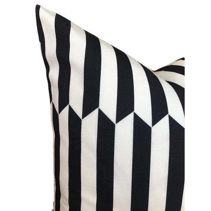 Schumacher Maxwell Pillow Cover in Black