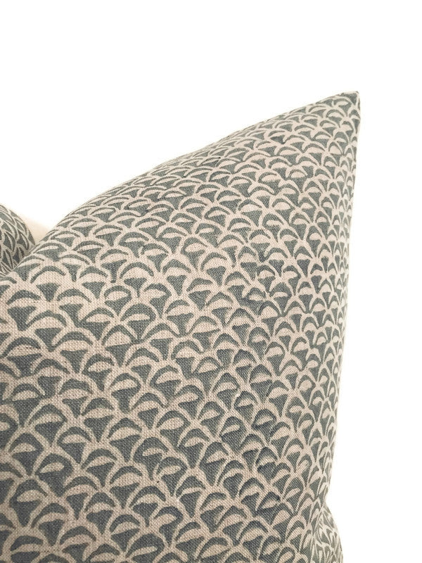 Moro Pillow Cover in Celadon, Walter G Textiles