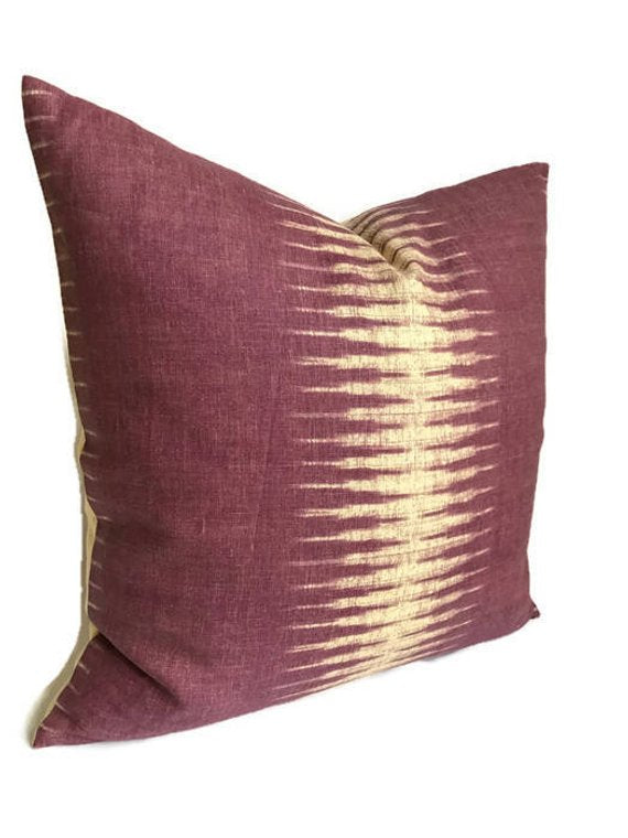 Peter Dunham Ikat Pillow Cover in Pasha