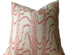 Kelly Wearstler Lee Jofa Groundworks Pillow Cover in Agate Salmon