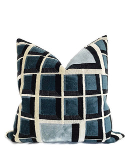 Kelly Wearstler Rarity Pillow Cover in Sky Sapphire