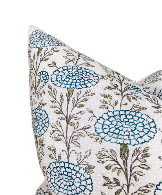 Lisa Fine Samode Pillow Cover in Indigo