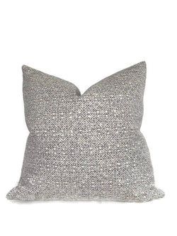 Schumacher Sarong Weave Pillow Cover in Grey