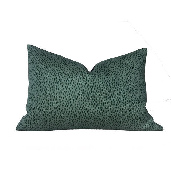 Clay McLaurin Shibori Pillow Cover in Fern