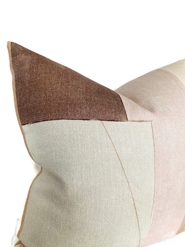 Kelly Wearstler District Pillow Cover in Silt Brown