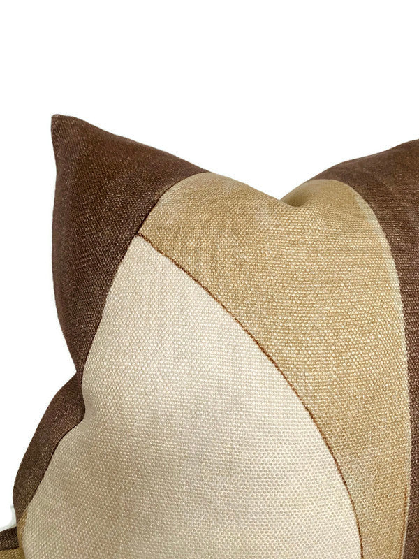 Ready to Ship, 16x16, Kelly Wearstler District Pillow Cover in Silt Brown