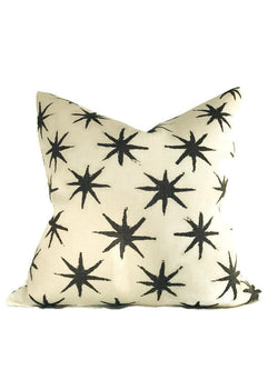 Peter Dunham Starstruck Pillow Cover in Charcoal