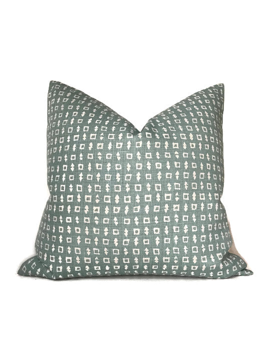 Peter Dunham Wabi Pillow Cover in Ocean