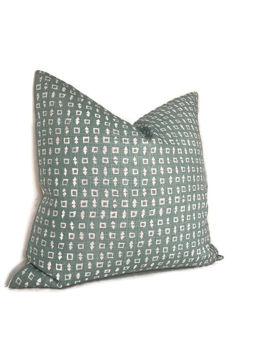 Peter Dunham Wabi Pillow Cover in Ocean