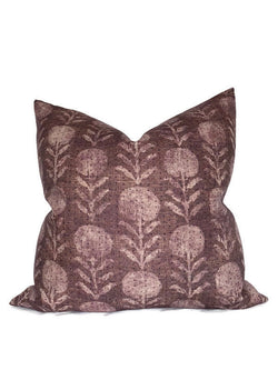 Clay McLaurin Zinnia Pillow Cover in Berry